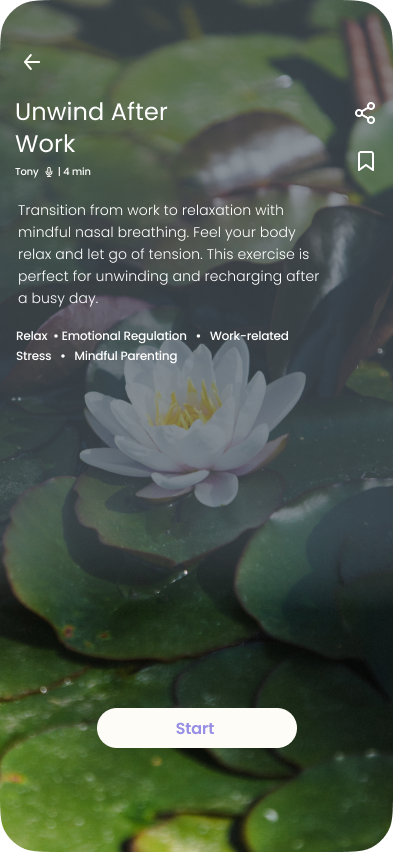 Begin player interface